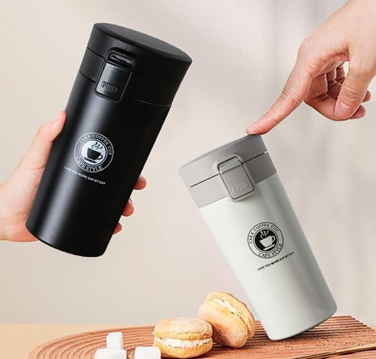 Stainless Steel Vacuum Flask Bottle (380 ml).