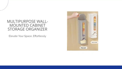 Multipurpose Wall-Mounted Cabinet Storage Organizer by@Outfy